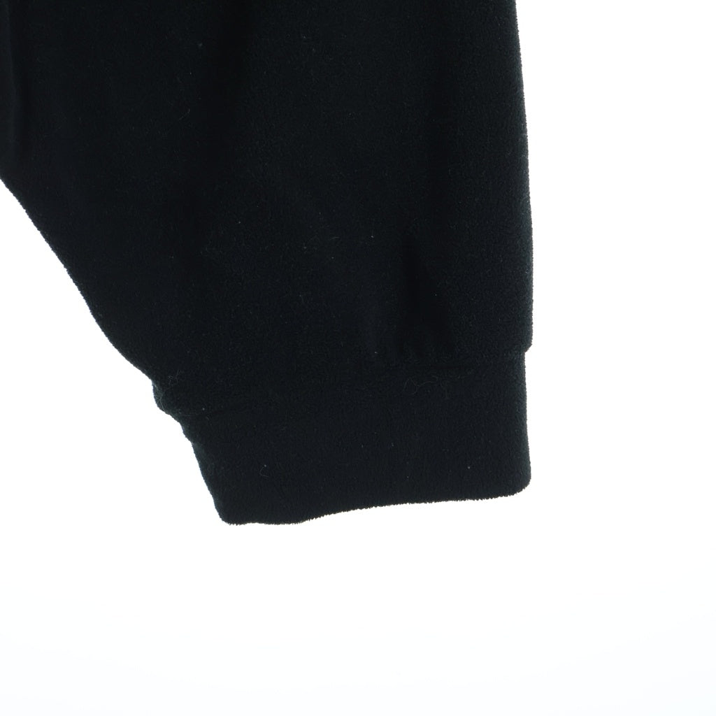 BALENCIAGA(バレンシアガ) 23AW Unity Sports Icon Sweatshirt ボア素材 モックネックスウェットトレーナー ブラック
