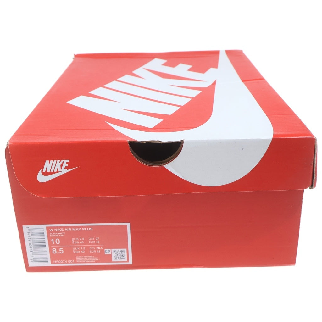 NIKE(ナイキ) WMNS AIR MAX PLUS TIEMPO HF0074-001 ウィメンズ エアマックスプラス ティエンポ ローカットスニーカー US10/27cm ブラック