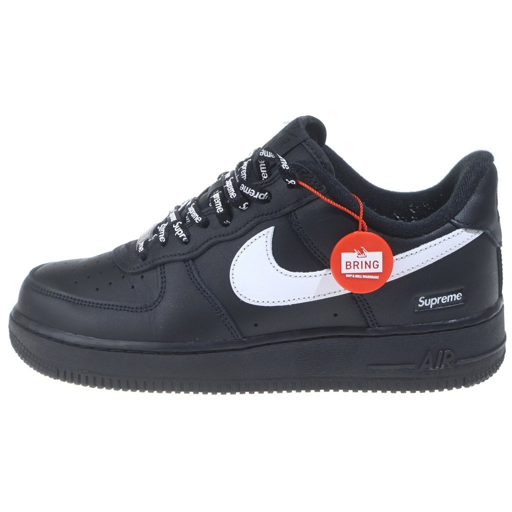 NIKE(ナイキ) ×SUPREME AIR FORCE 1 LOW CU9225-002 エアフォース1 ローカットスニーカー US8/26.0cm ブラック