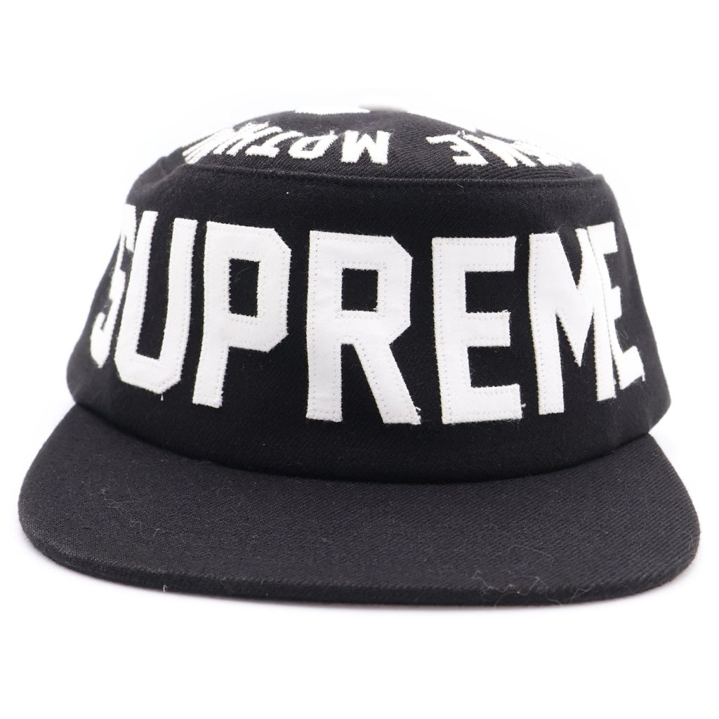 SUPREME(シュプリーム) 24AW Alpha Omega Pillbox Hat アルファ オメガ ピルボックス ハット ブラック
