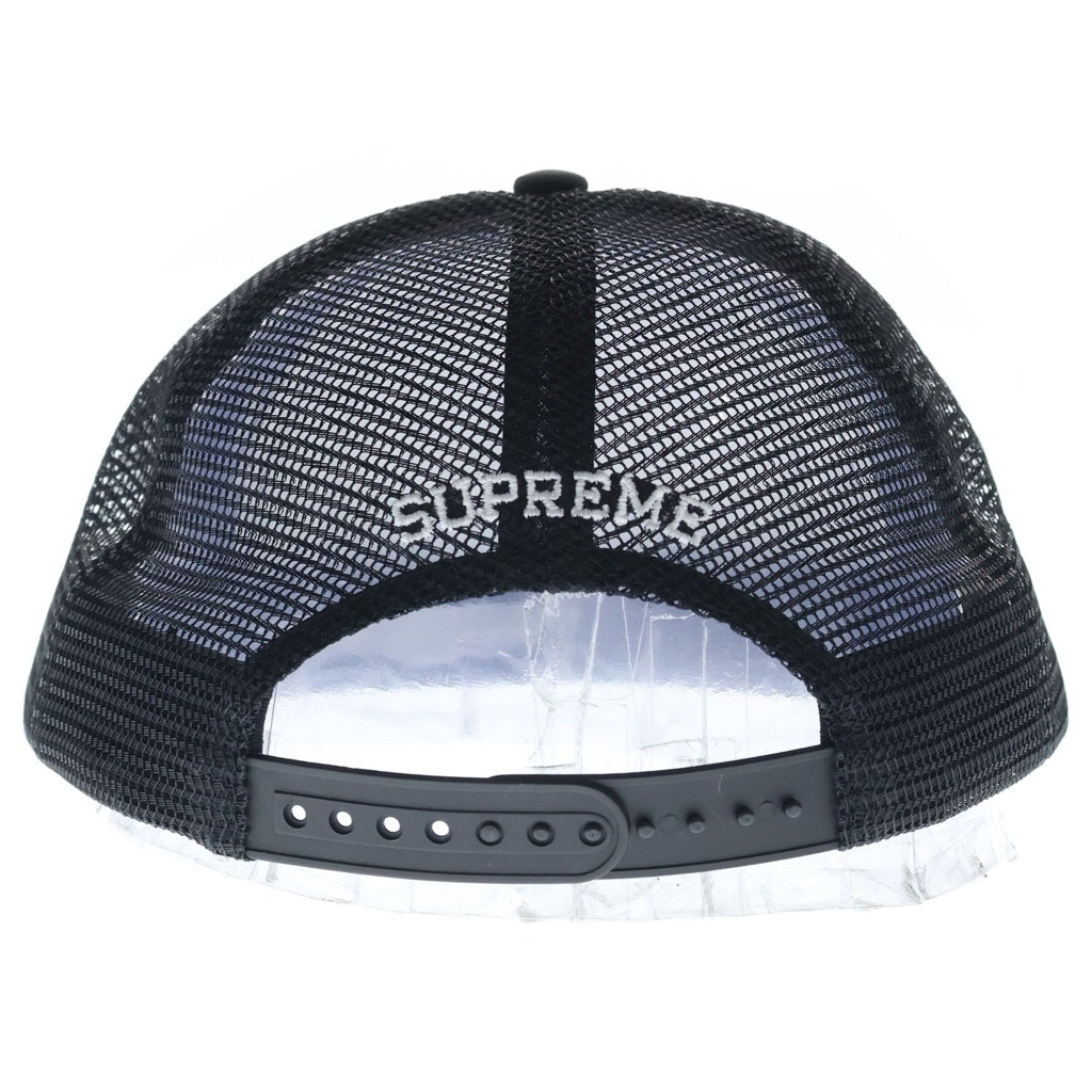 SUPREME(シュプリーム) Pin Up Mesh Back 5-Panel CAP ピン アップ メッシュ バック 5パネル キャップ ブラック
