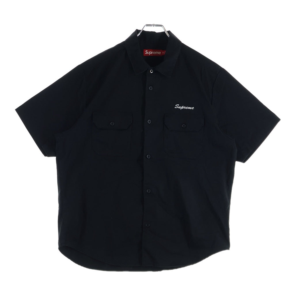SUPREME(シュプリーム) 25SS Rhinestone Pin Up Work Shirt ラインストーン ピンナップ ワークシャツ ブラック