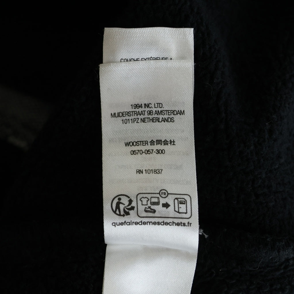 SUPREME(シュプリーム) 23AW Big Logo Jacquard Hooded Sweatshirt ビッグロゴ ジャガードフーディー スウェットプルオーバーパーカー ブラック