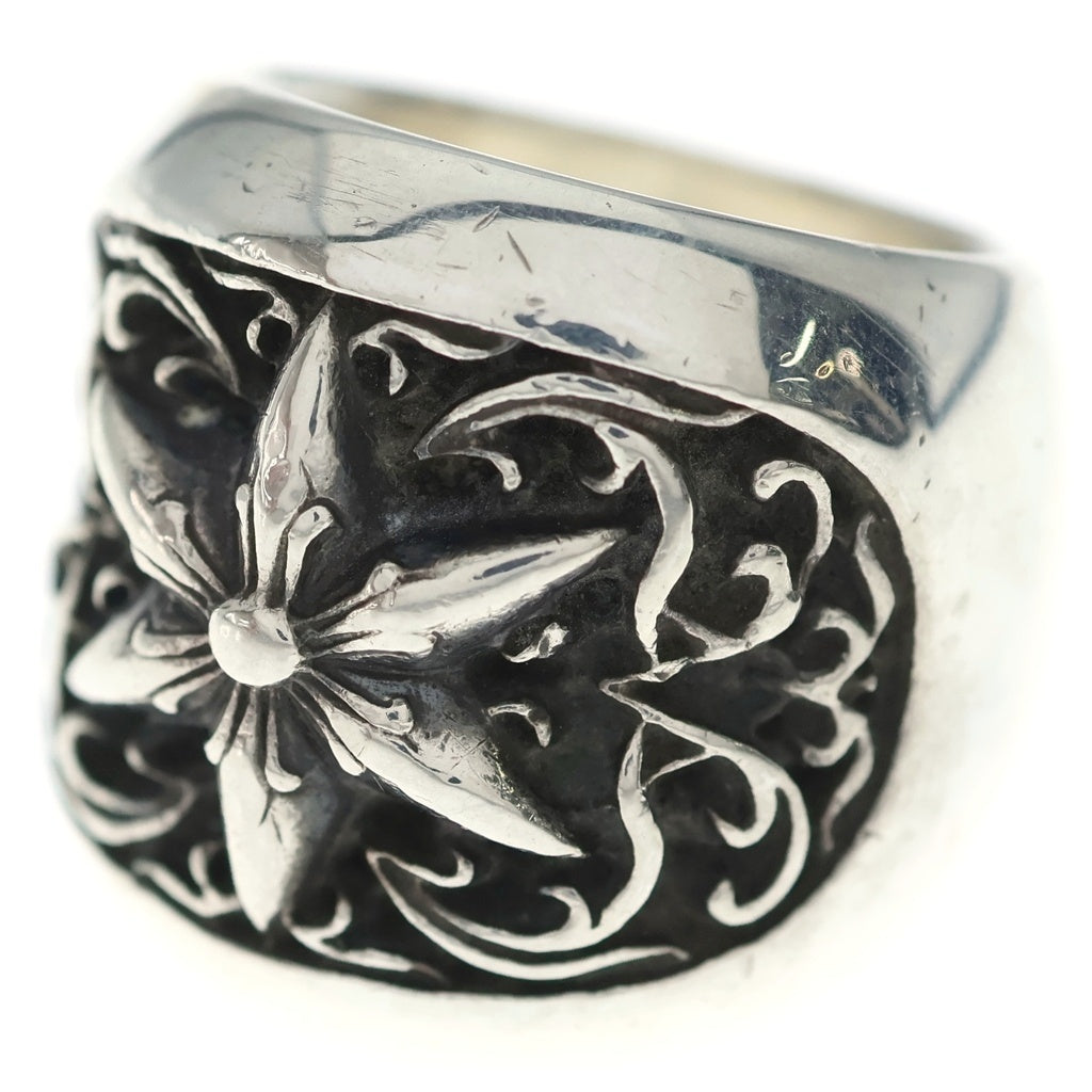 CHROME HEARTS(クロムハーツ) CLSSC OVAL STAR クラシックオーバルスター リング シルバー BCA341