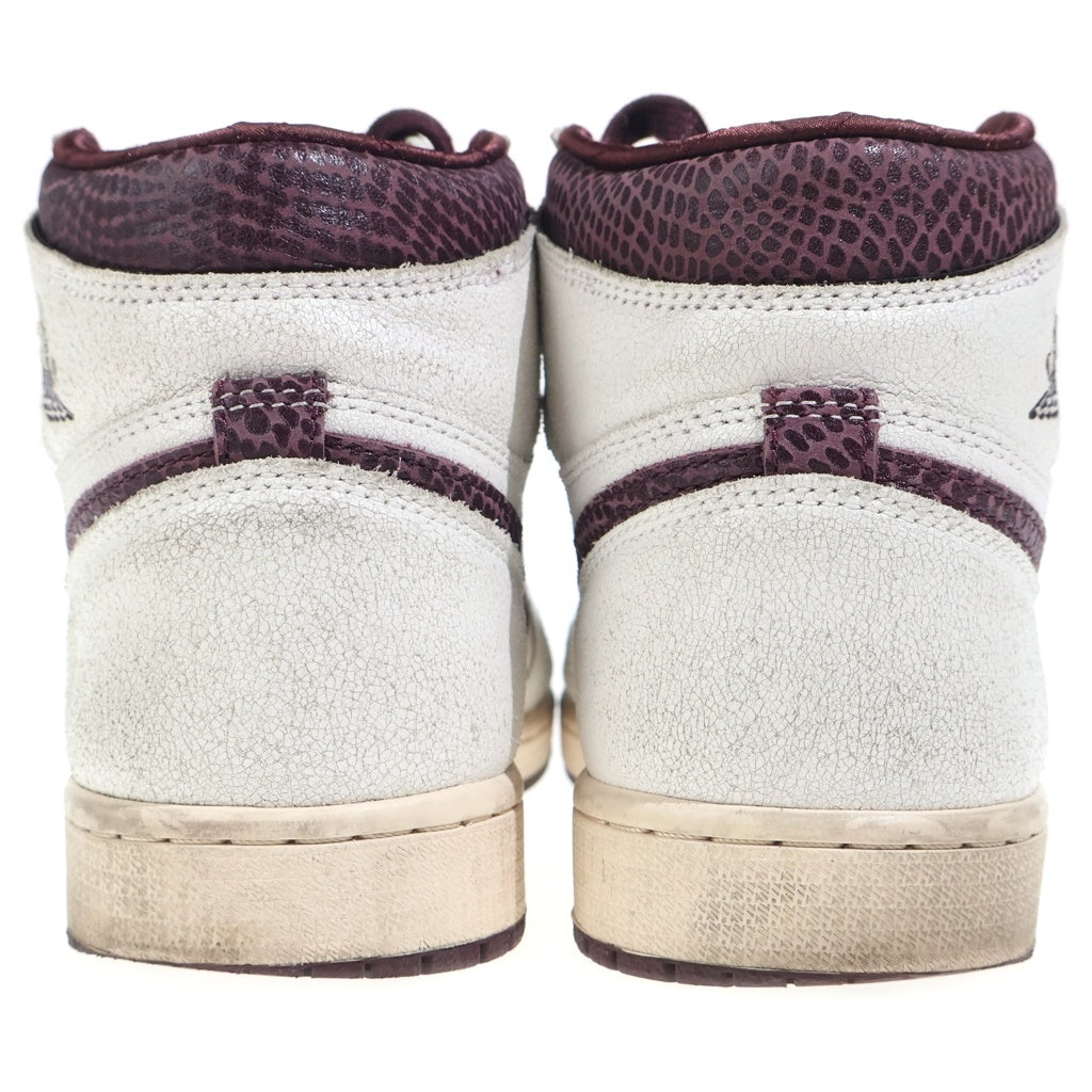 NIKE(ナイキ) ×A MA MANIERE AIR JORDAN 1 DO7097-100 アママニエール エアジョーダン1 レトロ ハイカットスニーカー US8.5/26.5cm ホワイト/ブラウン