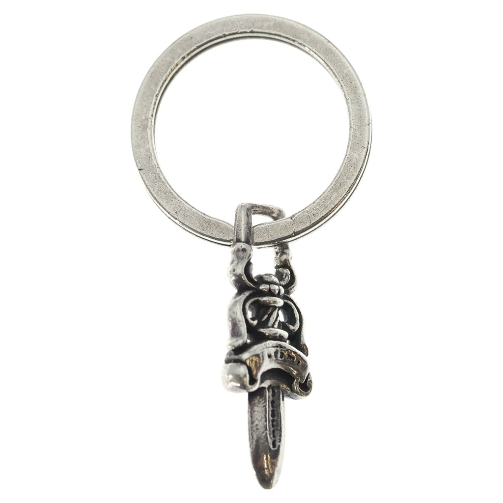 CHROME HEARTS(クロムハーツ) RNG&No5 DGGR キーリング#5ダガー シルバー キーチェーン