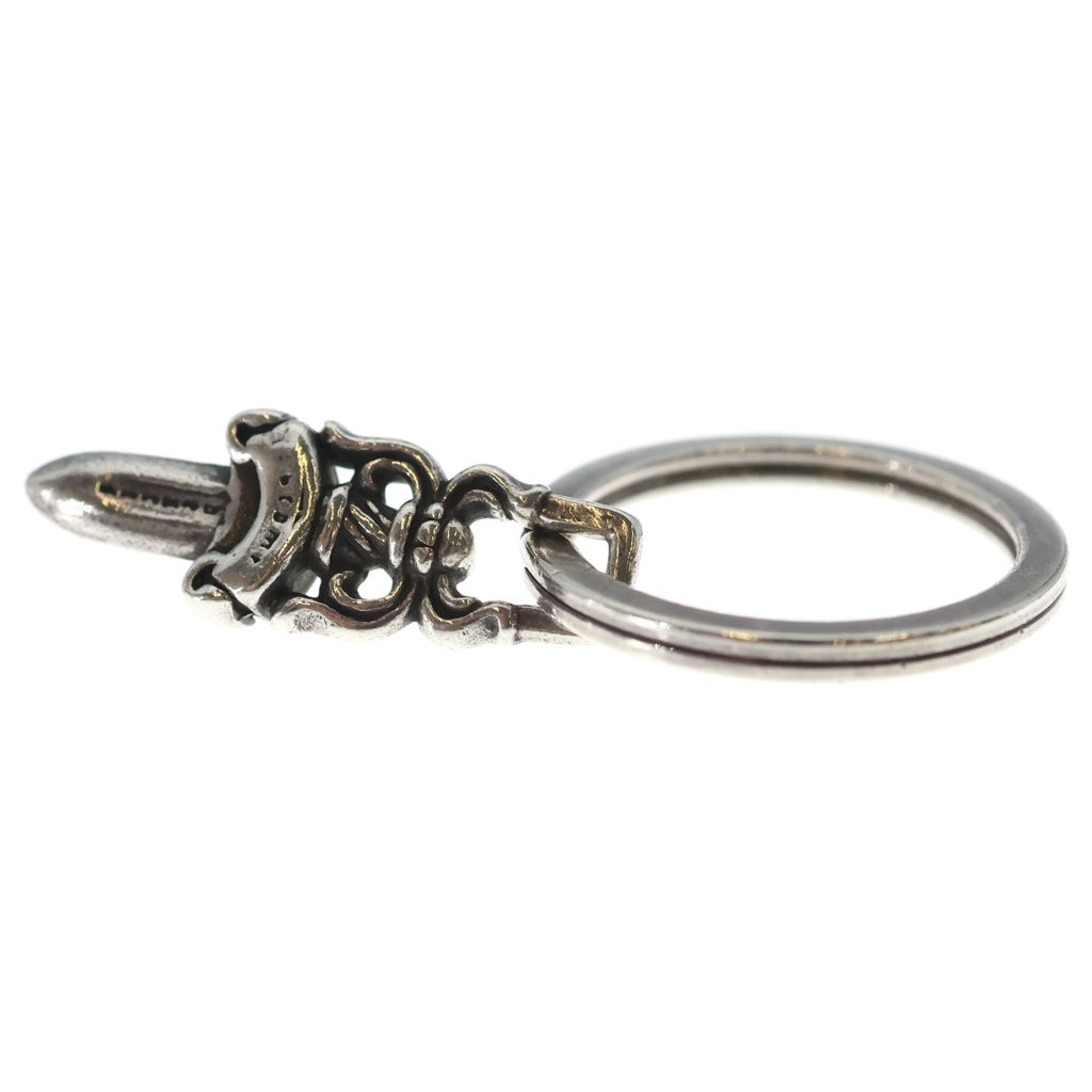 CHROME HEARTS(クロムハーツ) RNG&No5 DGGR キーリング#5ダガー シルバー キーチェーン