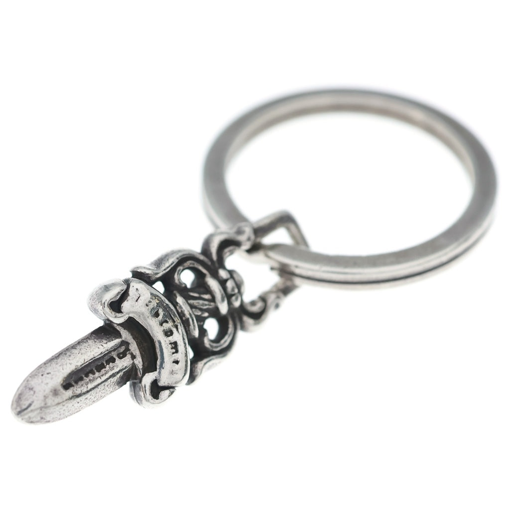 CHROME HEARTS(クロムハーツ) RNG&No5 DGGR キーリング#5ダガー シルバー キーチェーン