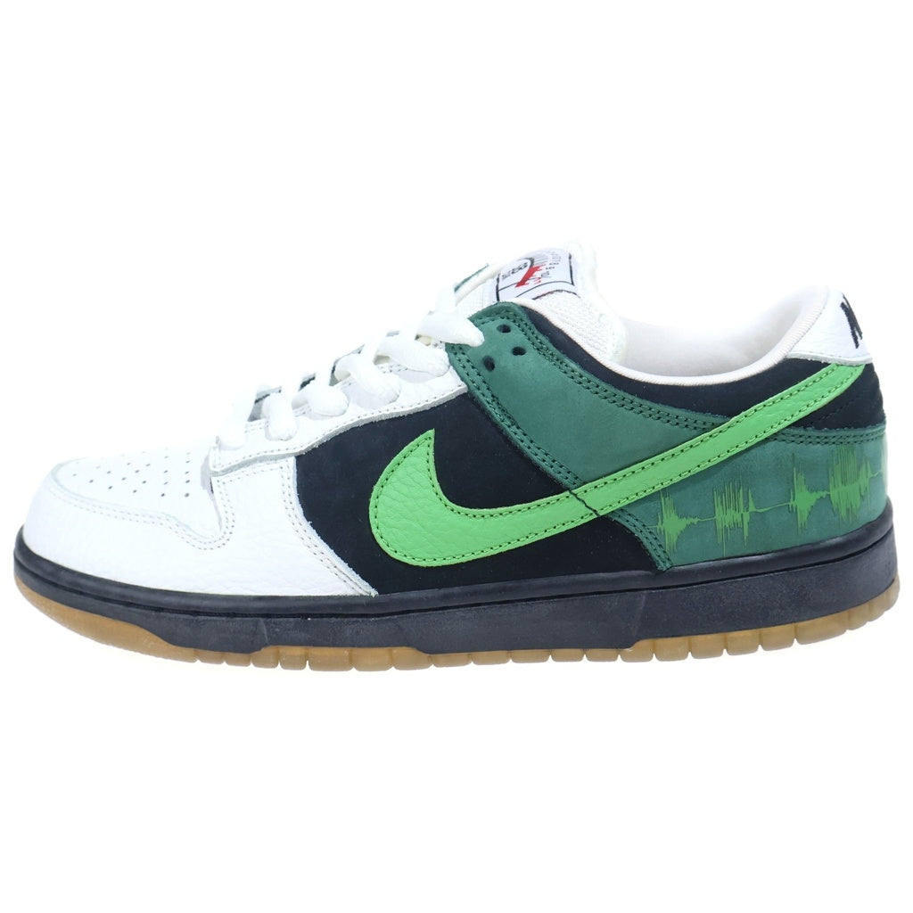 NIKE SB(ナイキエスビー) 【観賞用 2007年製】DUNK LOW PREMIUM C&K 313170-031 ダンク シーアンドケイ ローカットスニーカー US9/27.0cm ブラック/ホワイト/グリーン