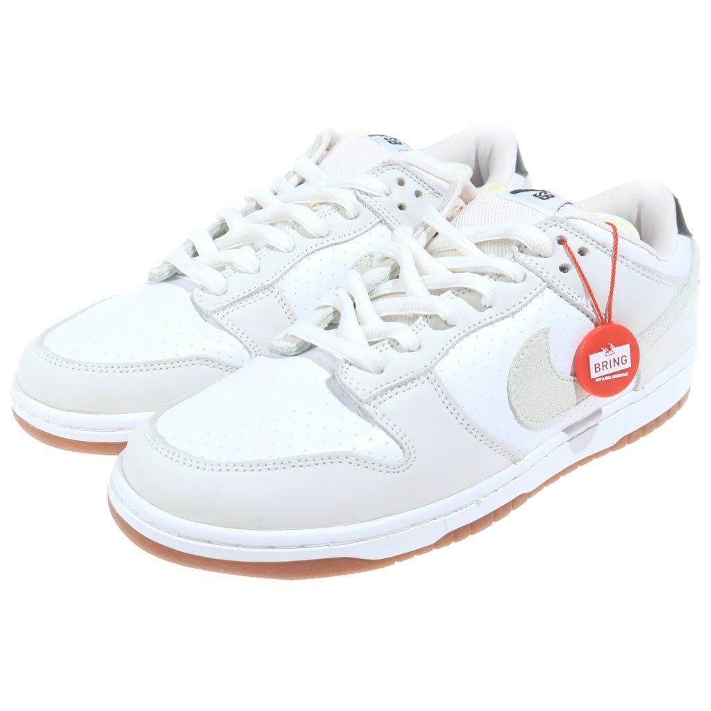 NIKE SB(ナイキエスビー) 【観賞用 2009年製】DUNK LOW PREMIUM SB GINO IANNUCCI 3 313170-112 ダンクロープレミアム ジーノイヌアッチ3 ローカットスニーカー US9/27.0cm ホワイト