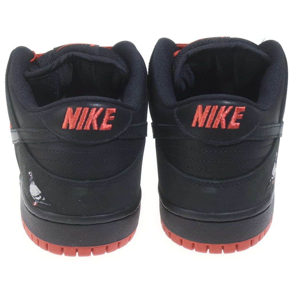 NIKE SB(ナイキエスビー) ×STAPLE DUNK LOW TRD QS BLACK PIGEON 883232-008 ステイプル ダンクロウ ブラックピジョン ローカットスニーカー US9/27.0cm ブラック