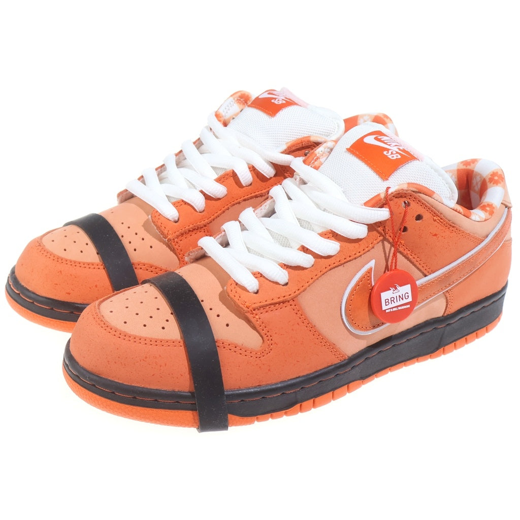 NIKE SB(ナイキエスビー) ×CONCEPTS DUNK LOW OG QS ORANGE LOBSTER FD8776-800 コンセプツ ダンク ローカットスニーカー オレンジロブスター US9/27.0cm オレンジ