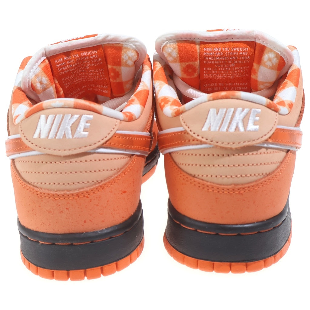 NIKE SB(ナイキエスビー) ×CONCEPTS DUNK LOW OG QS ORANGE LOBSTER FD8776-800 コンセプツ ダンク ローカットスニーカー オレンジロブスター US9/27.0cm オレンジ