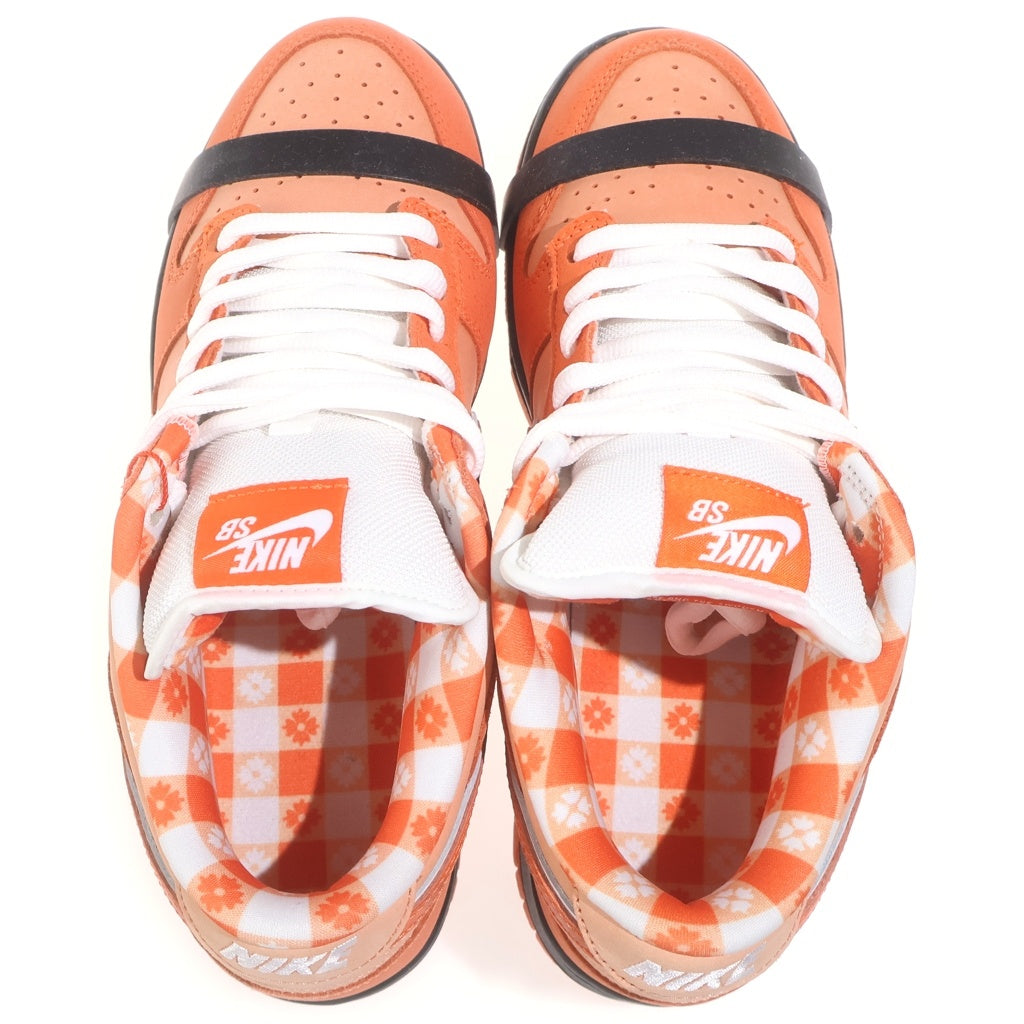 NIKE SB(ナイキエスビー) ×CONCEPTS DUNK LOW OG QS ORANGE LOBSTER FD8776-800 コンセプツ ダンク ローカットスニーカー オレンジロブスター US9/27.0cm オレンジ