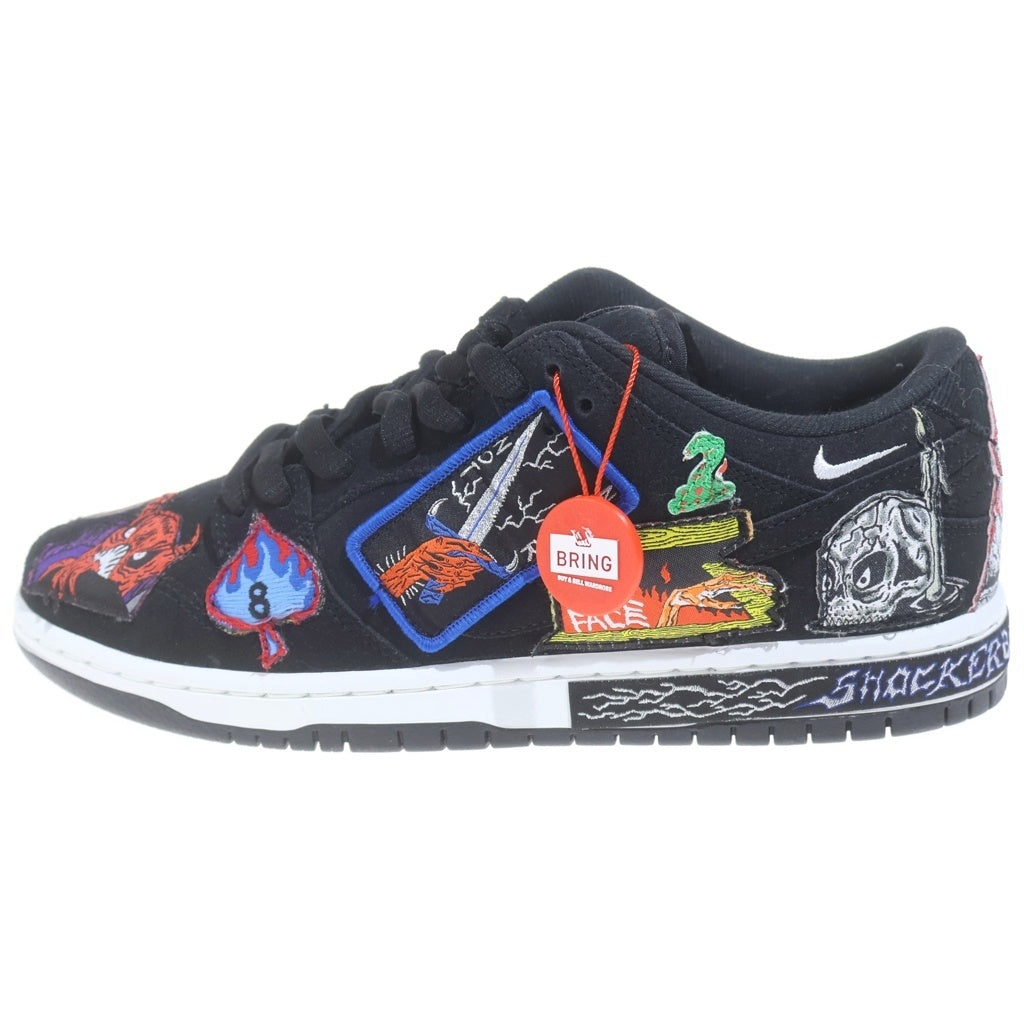 NIKE SB(ナイキエスビー) DUNK LOW PRO QS NECK FACE DQ4488-001 ダンク ネックフェイス ローカット スニーカー US9/27.0cm ブラック