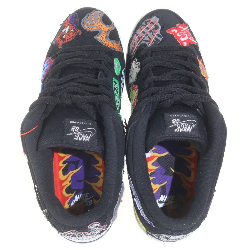 NIKE SB(ナイキエスビー) DUNK LOW PRO QS NECK FACE DQ4488-001 ダンク ネックフェイス ローカット スニーカー US9/27.0cm ブラック