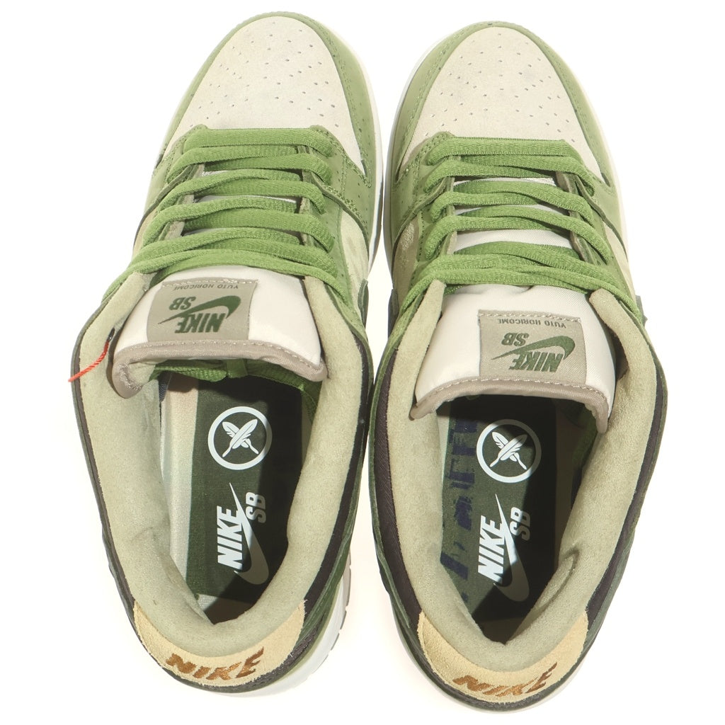 NIKE SB(ナイキエスビー) ×YUTO HORIGOME DUNK LOW PRO HF8022-300 堀米 雄斗 抹茶 ダンク ローカットスニーカー US9/27.0cm グリーン