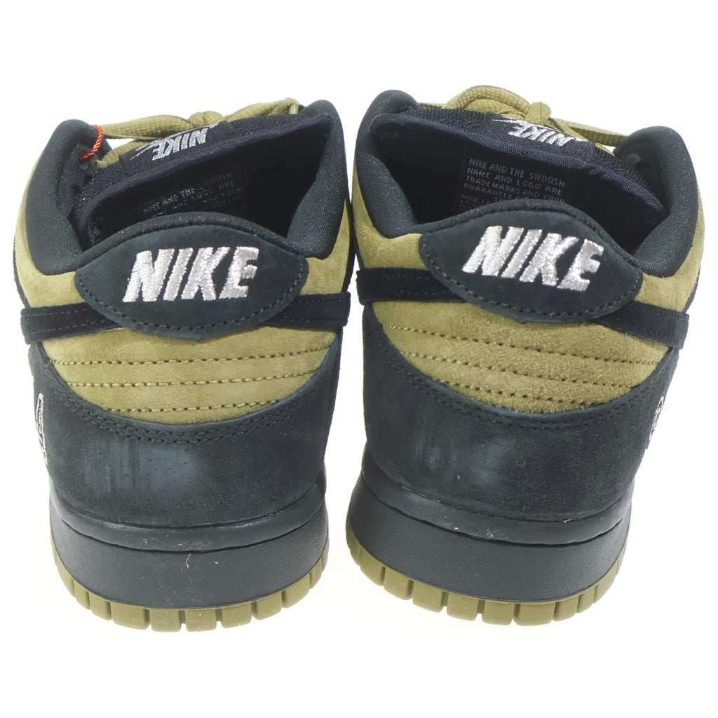 NIKE SB(ナイキエスビー) ×SUPREME DUNK LOW CAMPER GREEN HQ8487-300 シュプリーム アジア限定 ダンク ローカットスニーカー US9.5/27.5cm カーキ