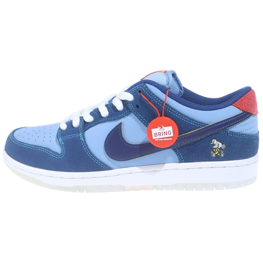 NIKE SB(ナイキエスビー) ×Why So Sad? DUNK LOW COASTAL BLUE DX5549-400 ダンク ワイ ソー サッド ローカットスニーカー US9/27.0cm ブルー