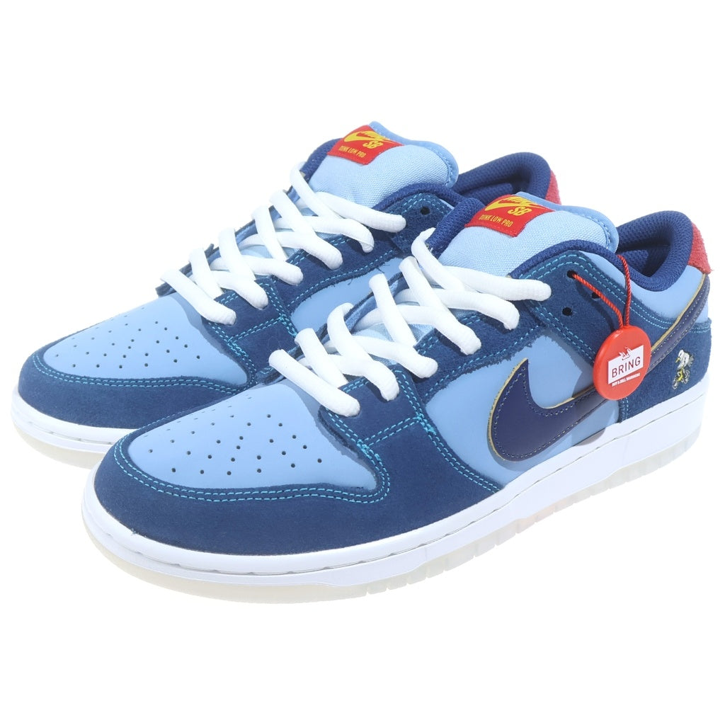 NIKE SB(ナイキエスビー) ×Why So Sad? DUNK LOW COASTAL BLUE DX5549-400 ダンク ワイ ソー サッド ローカットスニーカー US9/27.0cm ブルー