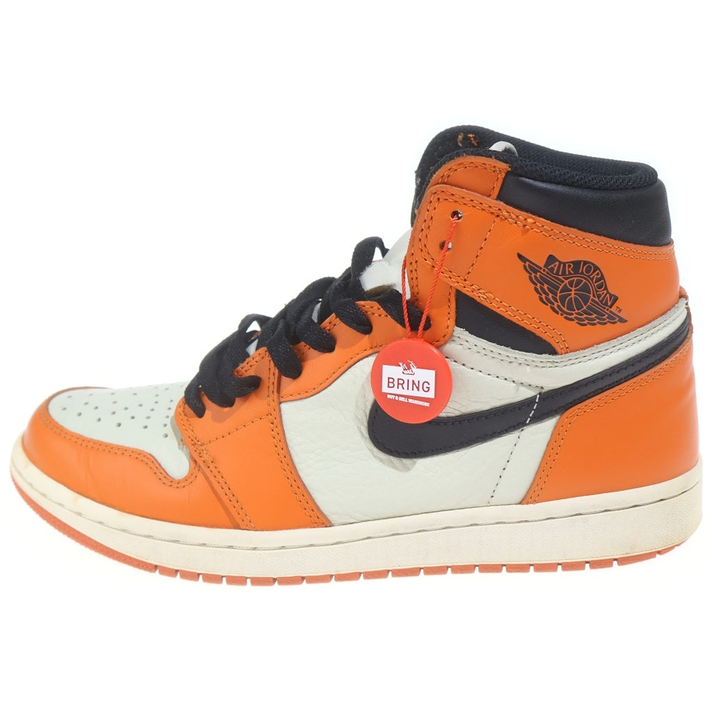 NIKE(ナイキ) AIR JORDAN1 RETRO HIGH REVERSE SHATTERED BACKBORD 555088-113 エアジョーダン1 シャッタードバックボード ハイカットスニーカー US8.5/26.5cm