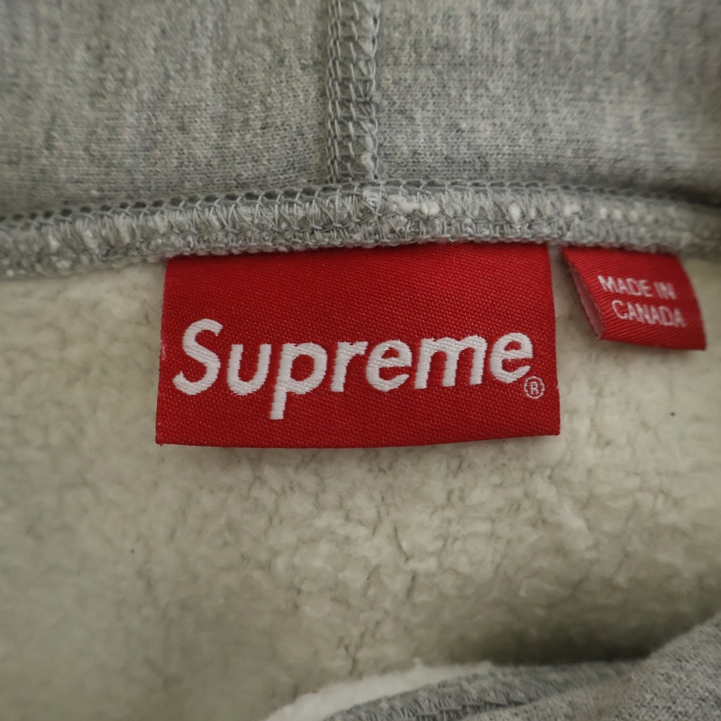 SUPREME(シュプリーム) 20AW Cross Box Logo Hooded Sweatshirt クロスボックスロゴ フーデッド スウェットパーカー グレー
