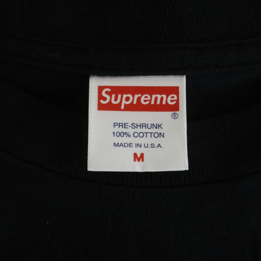 SUPREME(シュプリーム) 19AW Bandana Box Logo Tee バンダナボックスロゴ クルーネック半袖Tシャツカットソー ブラック