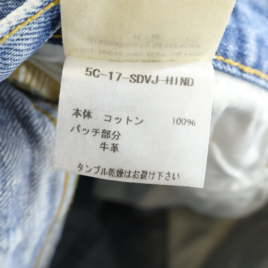 FEAR OF GOD(フィアオブゴッド) Selvedge Denim Holy Water セルヴィッジ ホーリー ウォーター デニムパンツ 5C-17-SDVJ-HIND インディゴ