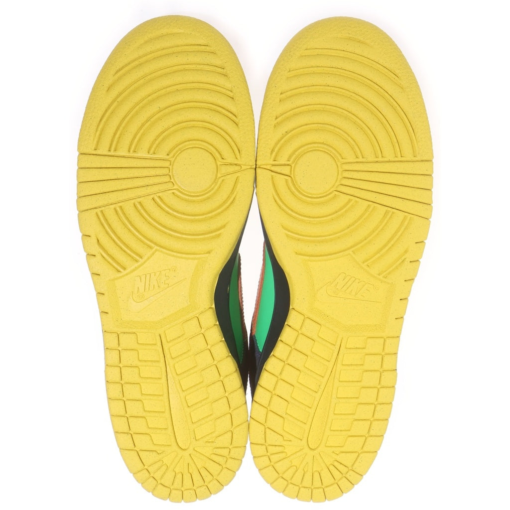 NIKE SB(ナイキエスビー) 【観賞用 2009年製】DUNK LOW GREEN SPARK HOOP ORANGE 313170-381 ダンク グリーンスパークフープオレンジ ローカットスニーカー US9.5/27.5cm