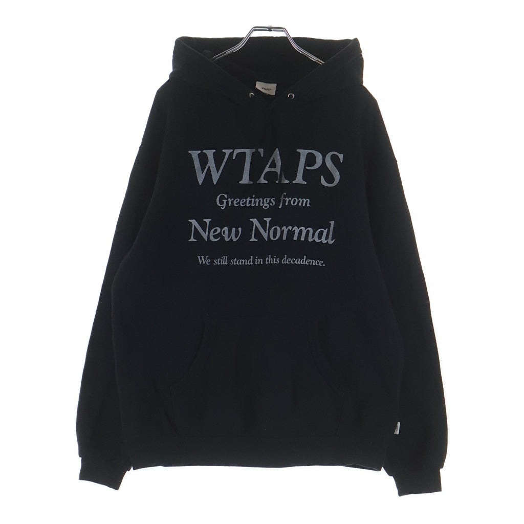 WTAPS(ダブルタップス) 20AW New Normal Hooded ニューノーマル スウェットパーカー ブラック