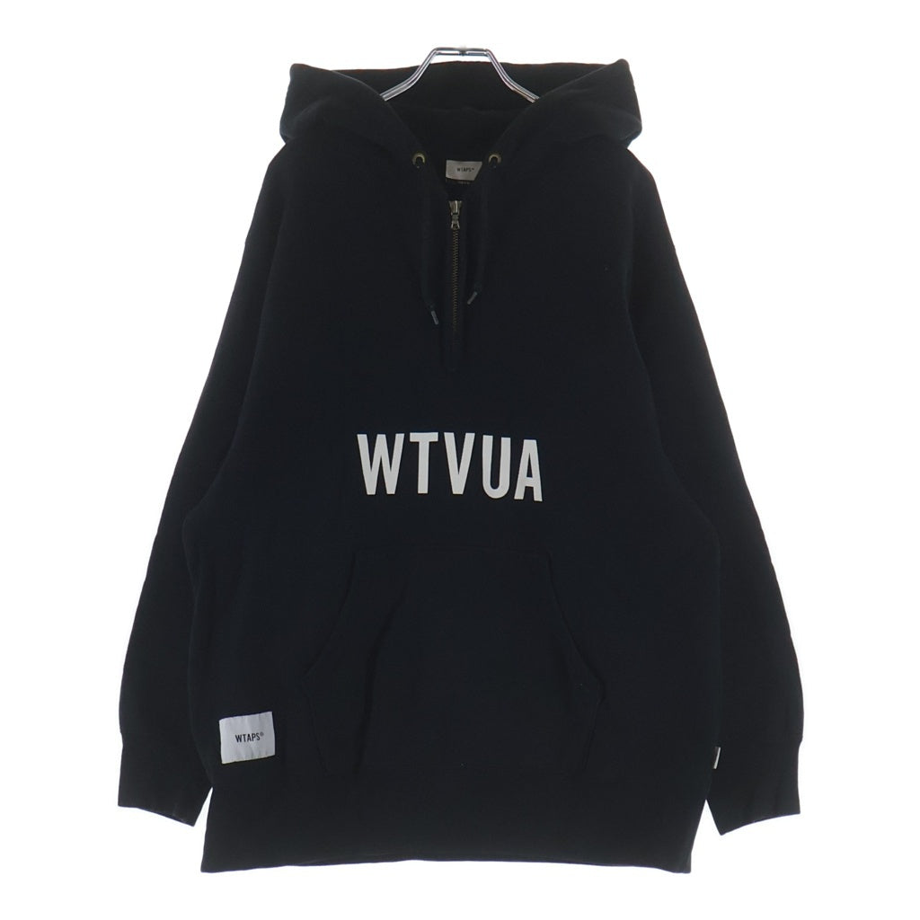 WTAPS(ダブルタップス) 18SS WTVUA ハーフジップパーカー ブラック