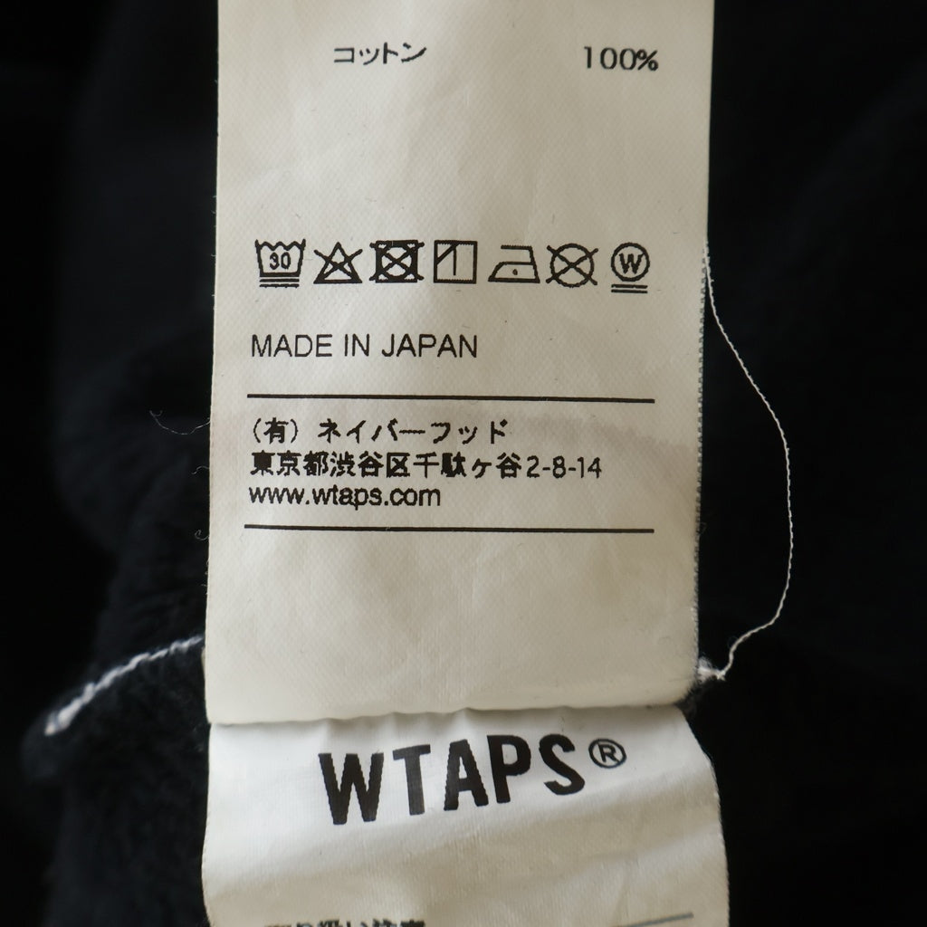 WTAPS(ダブルタップス) 18SS WTVUA ハーフジップパーカー ブラック