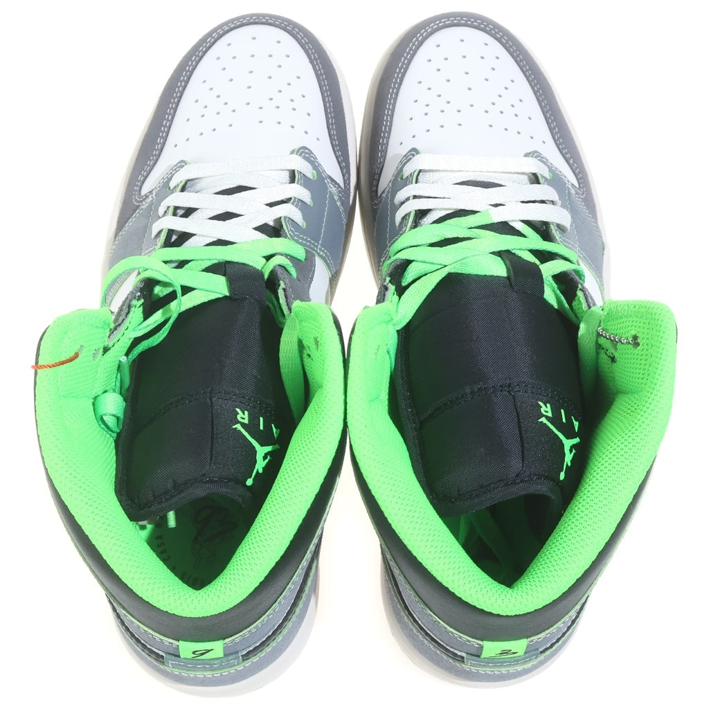 NIKE(ナイキ) AIR JORDAN 1 MID CASA 93 HQ3829-001エアジョーダン 1 ミッド SE カーサ 93 ミッドカットスニーカー ホワイト/グレー US9.5/27.5cm