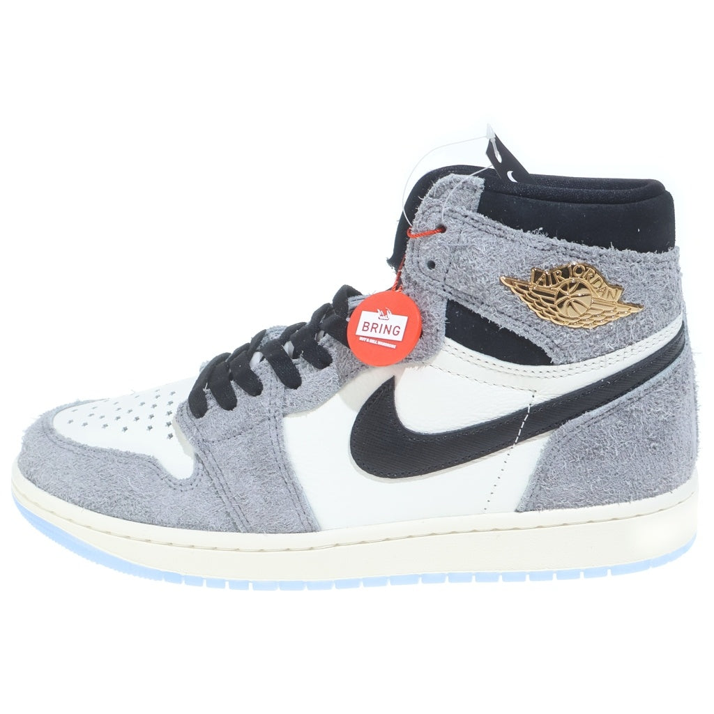 NIKE(ナイキ) AIR JORDAN RETRO HIGH OG COOL GREY DZ5485-003 エアジョーダン1 レトロ レザーハイカットスニーカー グレー/ホワイト US9.5/27.5cm