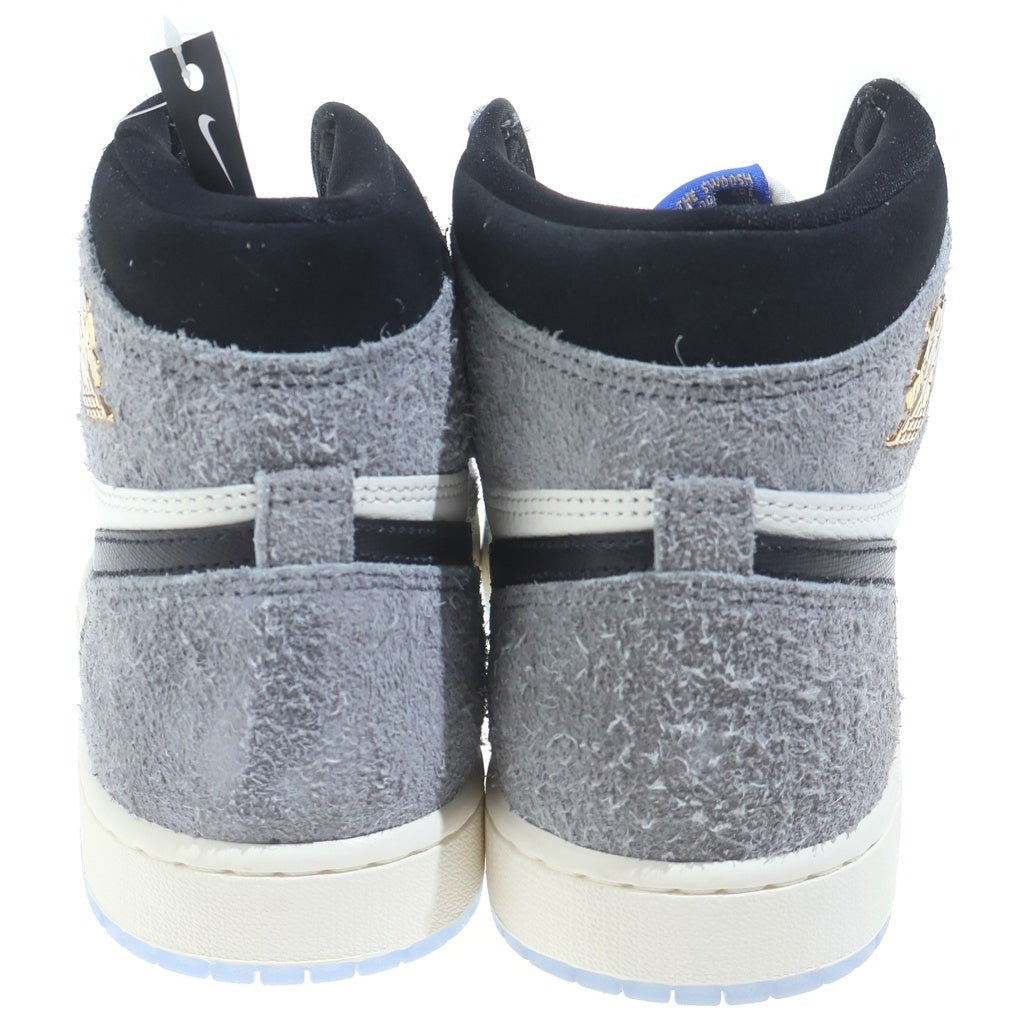 NIKE(ナイキ) AIR JORDAN RETRO HIGH OG COOL GREY DZ5485-003 エアジョーダン1 レトロ レザーハイカットスニーカー グレー/ホワイト US9.5/27.5cm