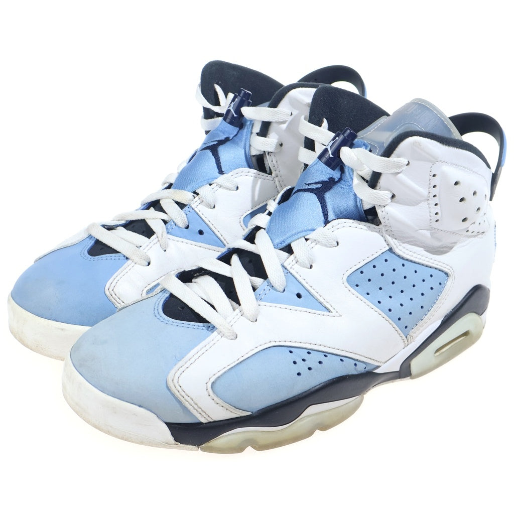 NIKE(ナイキ) AIR JORDAN6 RETRO UNC CT8529-410 エアジョーダン6 ハイカットスニーカー US9/27.0cm ブルー/ホワイト