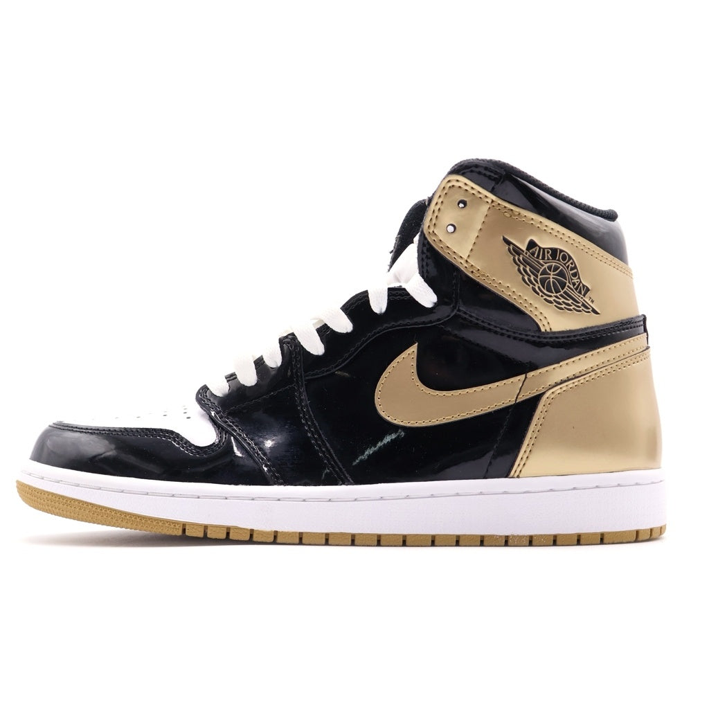 NIKE(ナイキ) AIR JORDAN 1 RETRO HIGH OG NRG GOLD TOP 3 861428-001 エアジョーダン1 ゴールドトップ3 ハイカットスニーカー US9/27.0cm ゴールド/ブラック/ホワイト