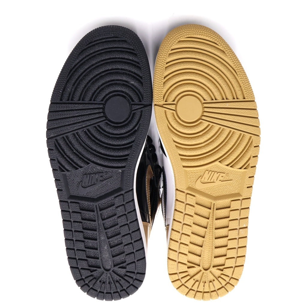 NIKE(ナイキ) AIR JORDAN 1 RETRO HIGH OG NRG GOLD TOP 3 861428-001 エアジョーダン1 ゴールドトップ3 ハイカットスニーカー US9/27.0cm ゴールド/ブラック/ホワイト