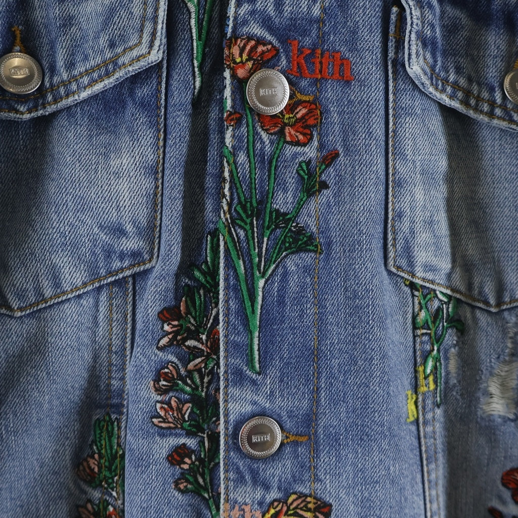 KITH(キス) 21SS Ellis Denim Jacket エリス リバーシブル デニムジャケット インディゴ