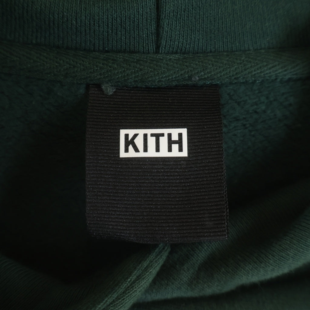 KITH(キス) 21AW Treats Peppermint Classic Logo Hoodie トリート クラシックロゴ スウェットプルオーバーパーカー KHT030013 グリーン