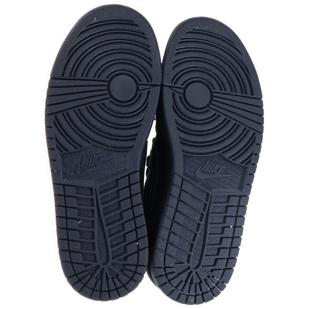NIKE(ナイキ) ×TRAVIS SCOTT AIR JORDAN 1 LOW OG SP BLACK PHANTOM DM7866-001 エアジョーダン1 ブラックファントム ローカットスニーカー US9/27.0cm ブラック