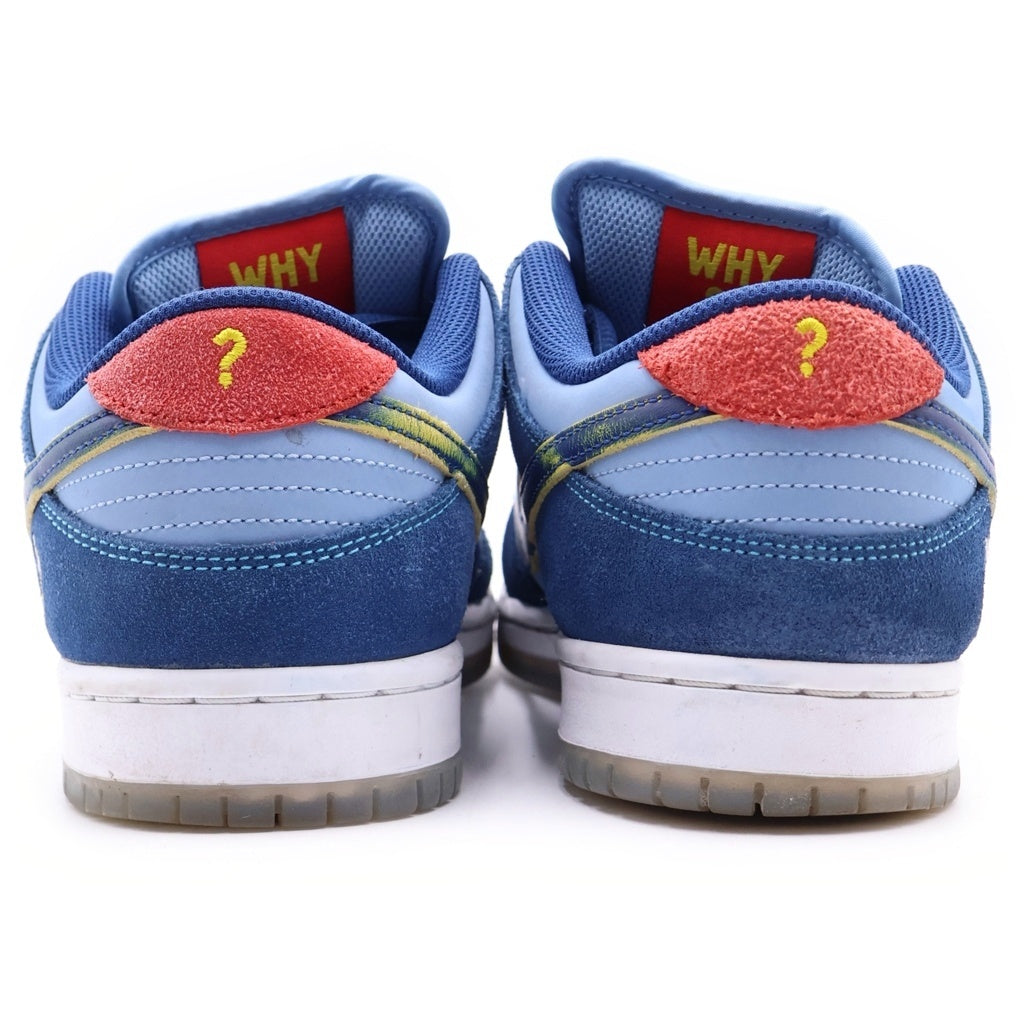 NIKE SB(ナイキエスビー) ×Why So Sad DUNK LOW COASTAL BLUE DX5549-400 ダンク ワイ ソー サッド ローカットスニーカー US8.5/26.5cm ブルー