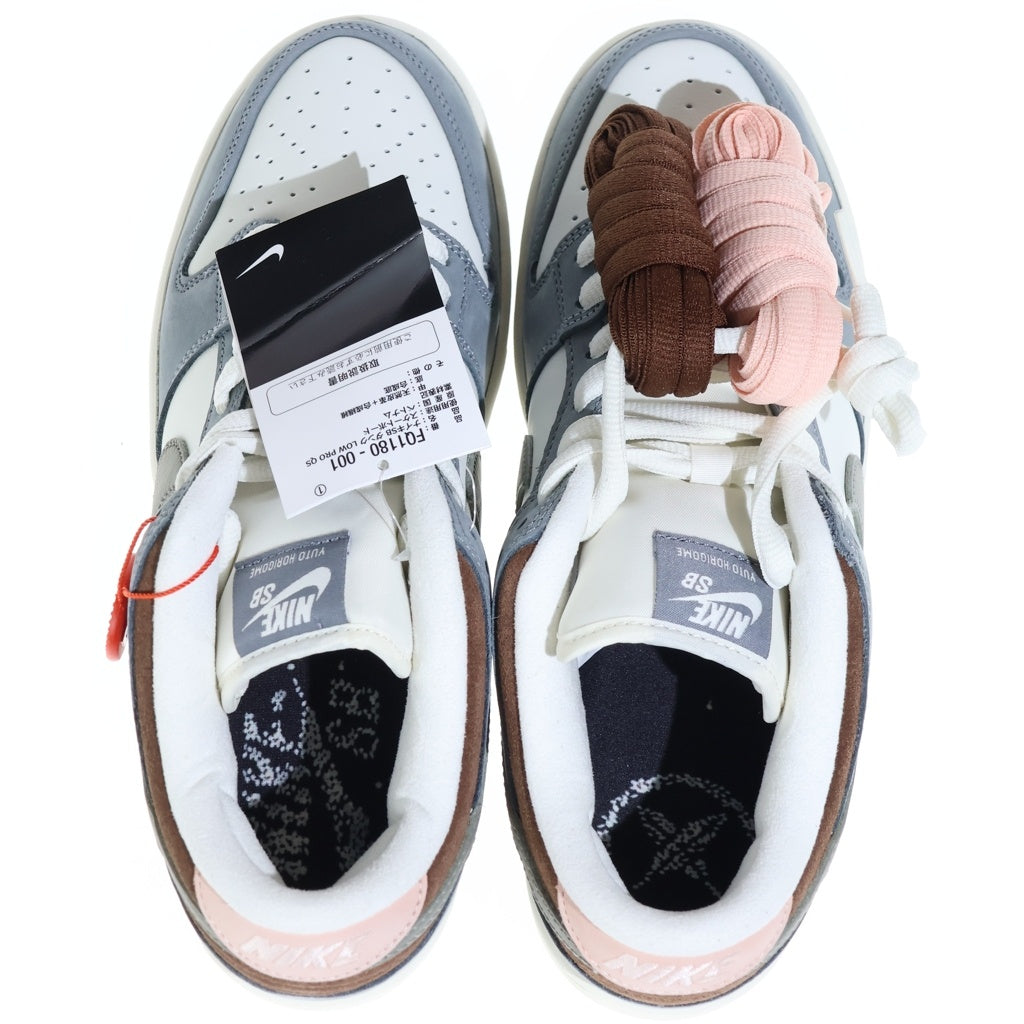 NIKE SB(ナイキエスビー) ×YUTO HORIGOME DUNK LOW PRO QS FQ1180-001 堀米雄斗 ダンク プロ クイックストライク ローカットスニーカー US8.5/26.5cm ホワイト/グレー