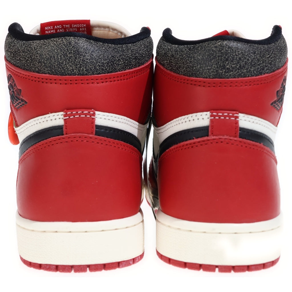 NIKE(ナイキ) AIR JORDAN 1 HIGH OG DZ5485-612 エアジョーダン1 ロスト&ファウンド シカゴ ハイカットスニーカー US9/27.0cm ホワイト/レッド