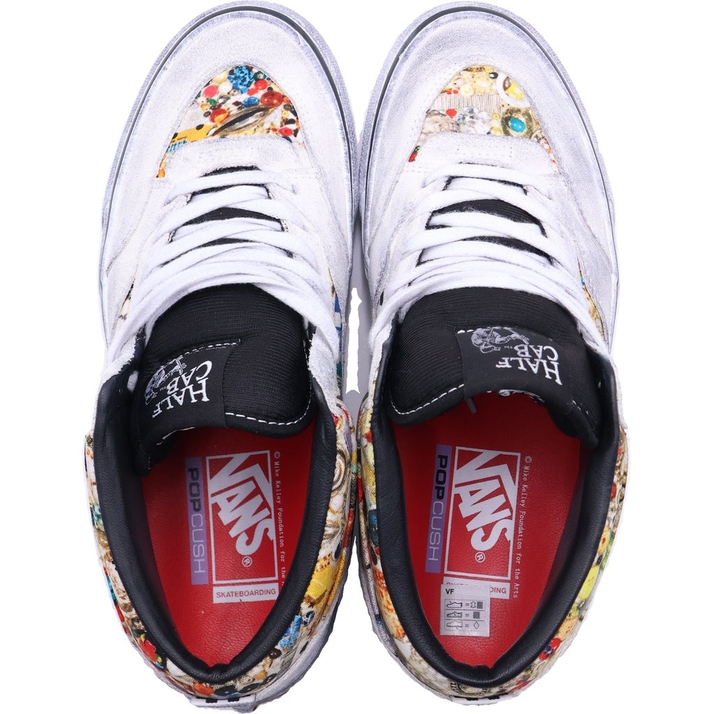 SUPREME(シュプリーム) 26SS ×Mike Kelley ×Vans Half Cab VN00112HNTR マイク・ケリー バンズ ハーフキャブ ローカットスニーカー US8.5/26.5cm ホワイト