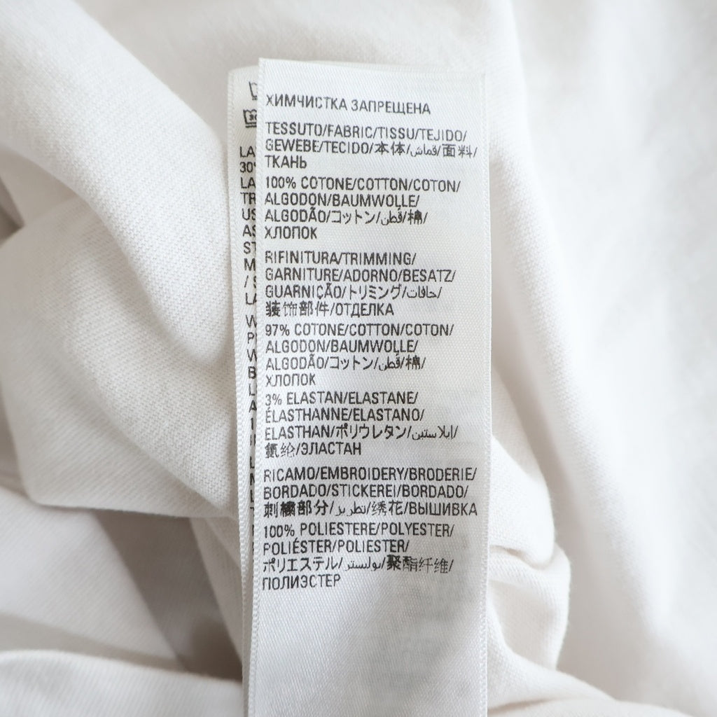 BALENCIAGA(バレンシアガ) 23SS ×adidas アディダス ロゴ刺繍 クルーネック 半袖Tシャツ 723976 TNVN8 ホワイト