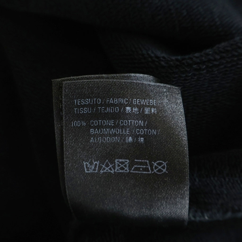 BALENCIAGA(バレンシアガ) 20AW REAL BALENCIAGA HOODED SWEATSHIRT リアル バレンシアガ スウェットプルオーバーパーカー 620973 TIVA2 ブラック