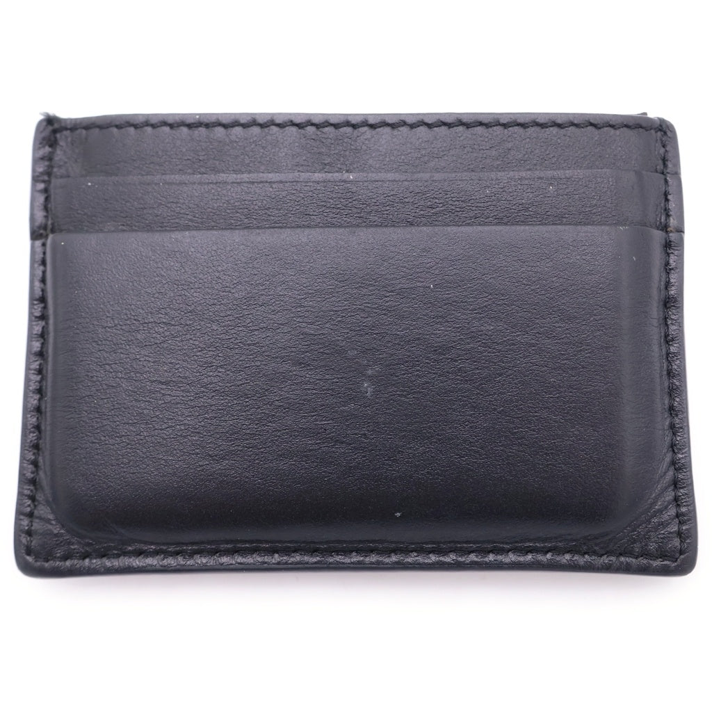 MOSCHINO(モスキーノ) Card Holder ロゴプリント カードホルダー カードケース ブラック