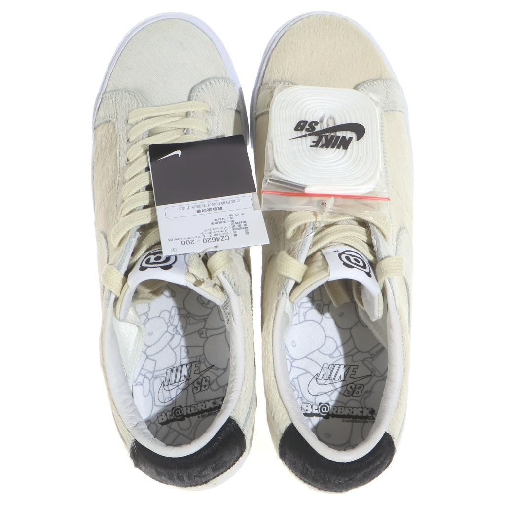 NIKE SB(ナイキエスビー) ×MEDICOM TOY BLAZER LOW BE@RBRICK CZ4620-200 メディコムトイ ブレーザー ベアブリック ローカットスニーカー US11/29.0cm ホワイト