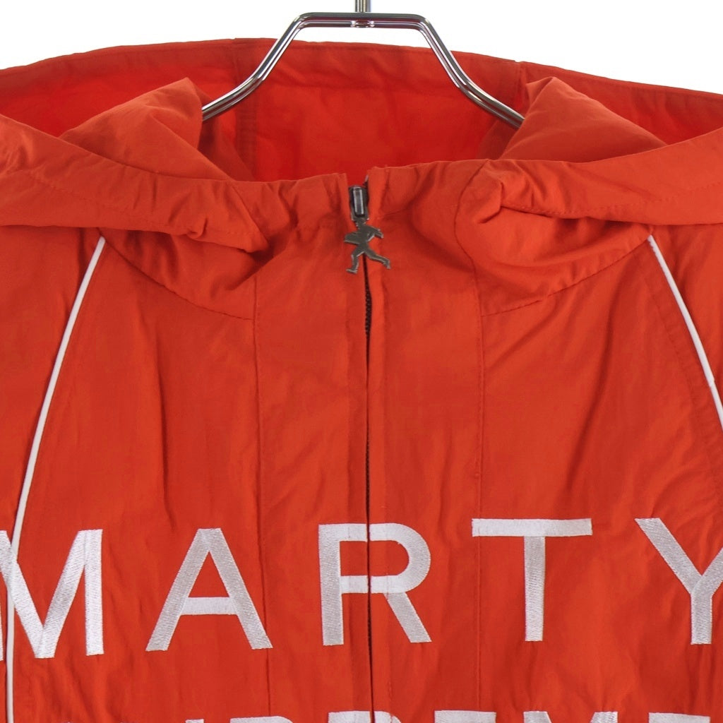 NO BRAND(ノーブランド) 24AW NAHMIAS(ナミアス) x Marty Supreme Classic Warm Up Jacket マーティ・シュプリーム クラシック ジップアップジャケット オレンジ